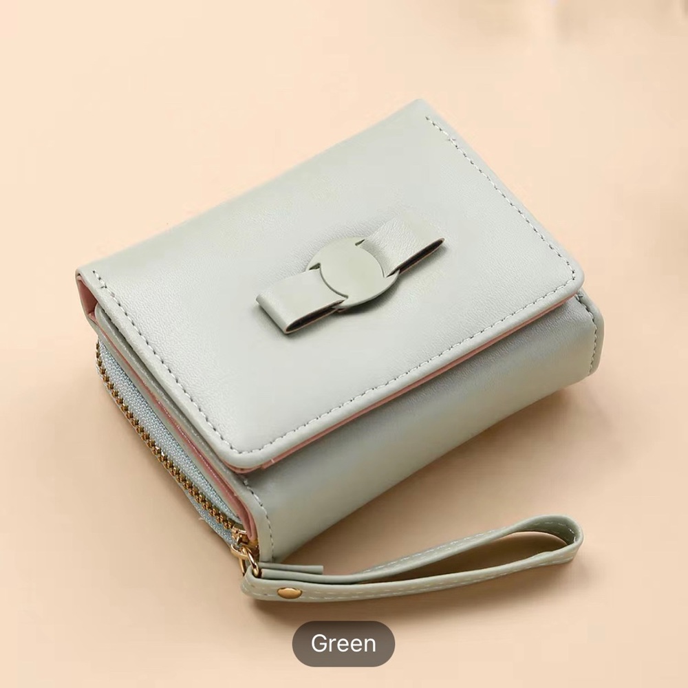 Minimalist Snap Button Fold Over Purse
